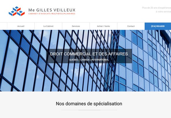Me Gilles Veilleux | Avocat droit commercial et affaires